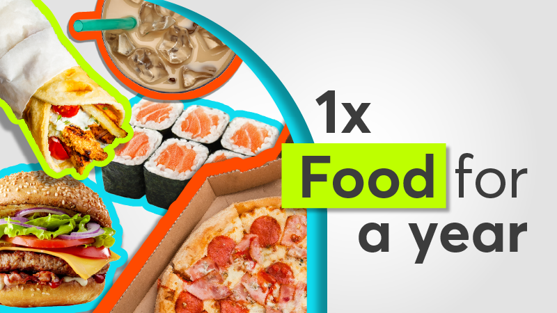 Your Food for a Year!